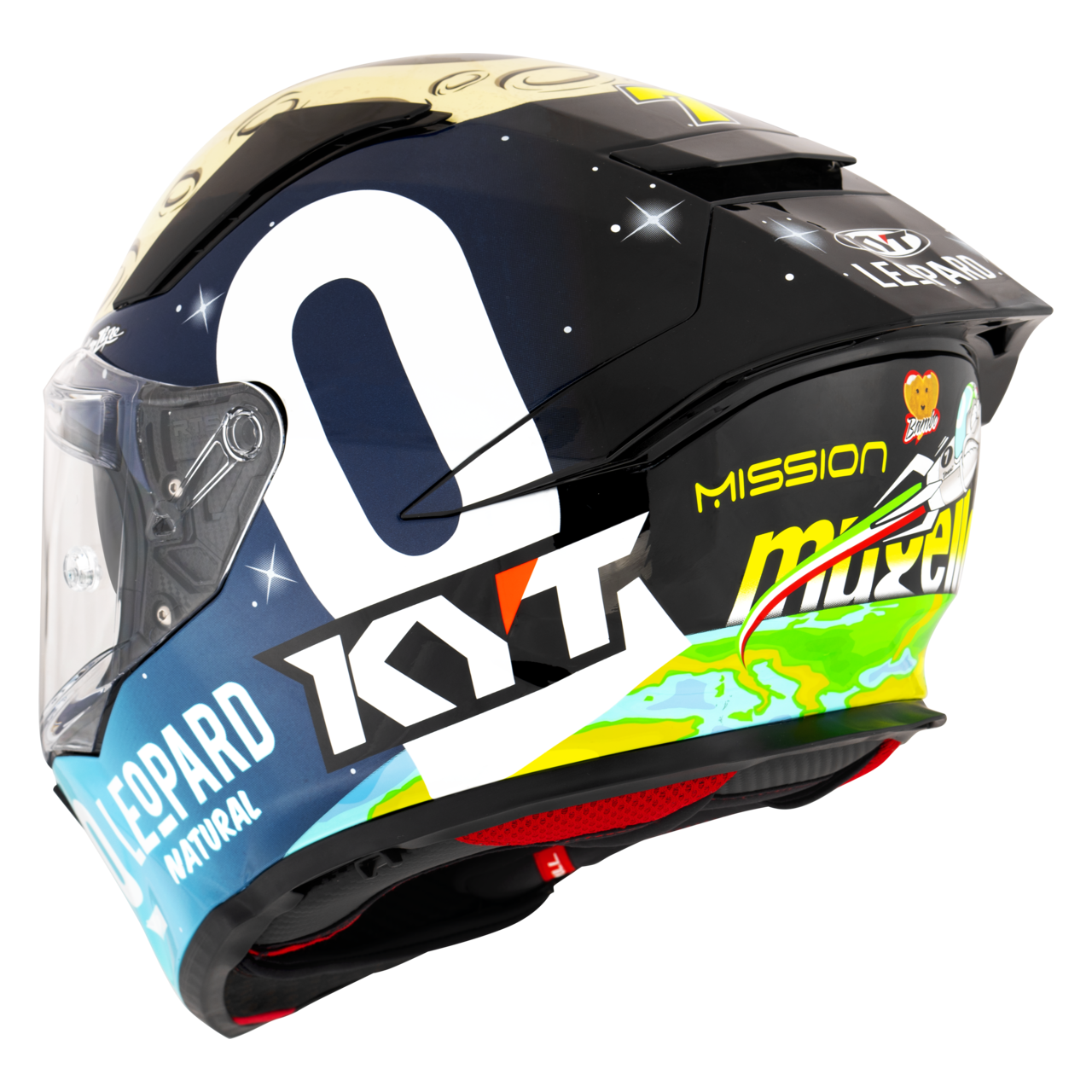 KYT R2R Max Full Face Helmet Foggia Mugello Replica 2022