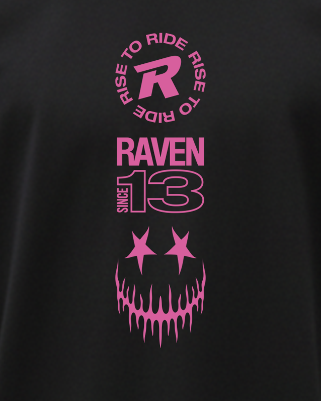Raven Rave Oversize T-Shirt