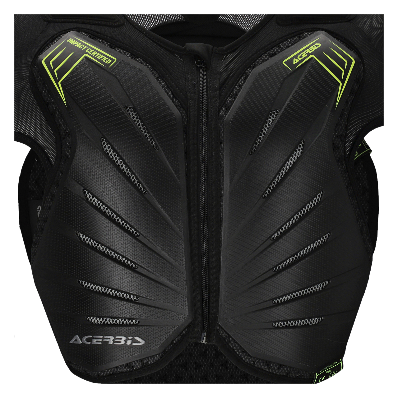 Body-Pantser Acerbis Koert-One Zwart/Geel