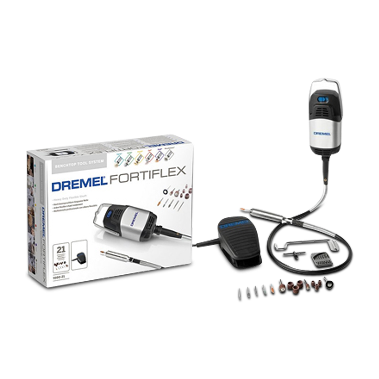 Dremel 9100-21 Forti-Flex Shaft Tool Kit, 2.5 A