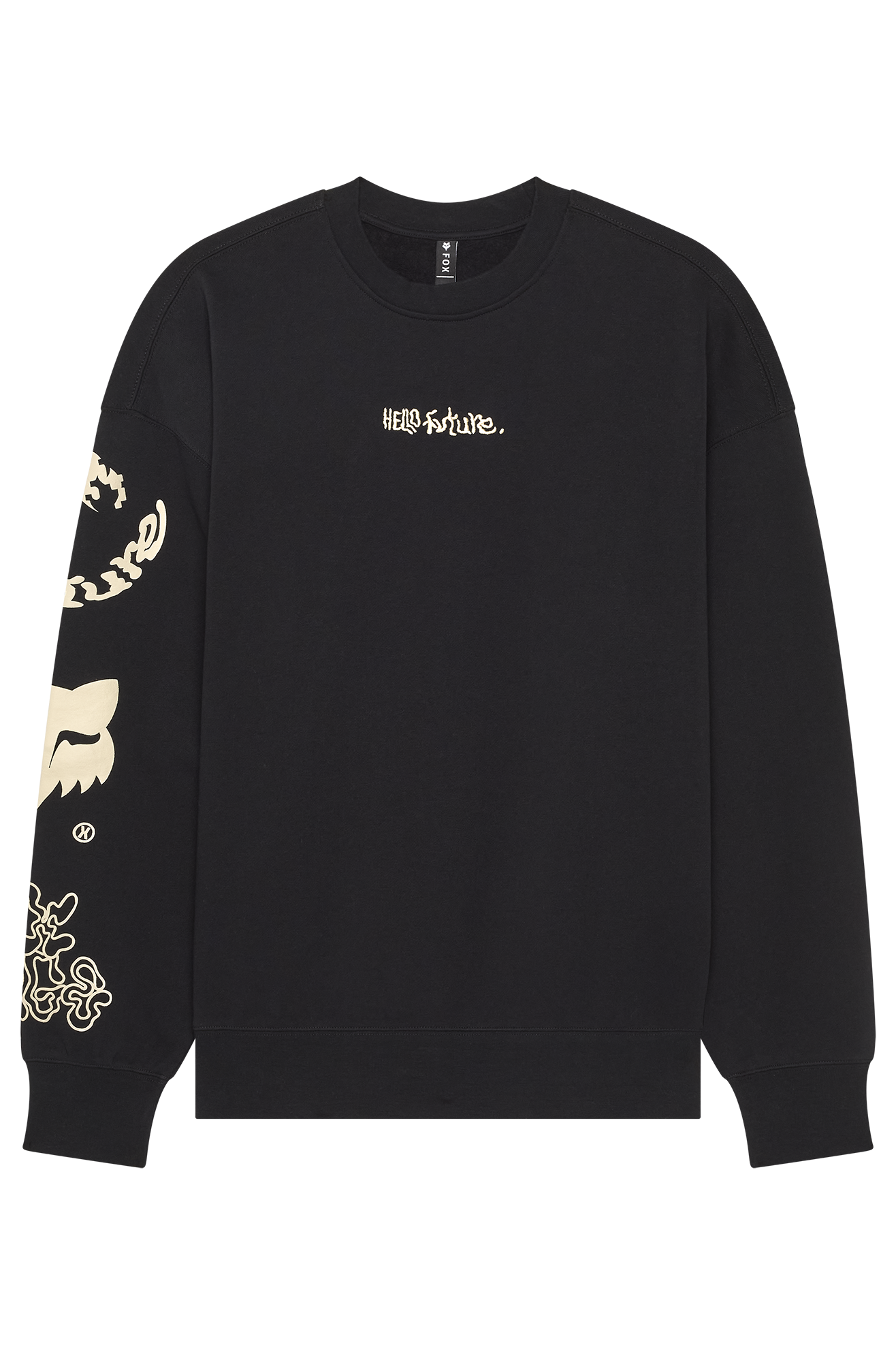 Sweater FOX Hello Future Oversized Pullover Crew