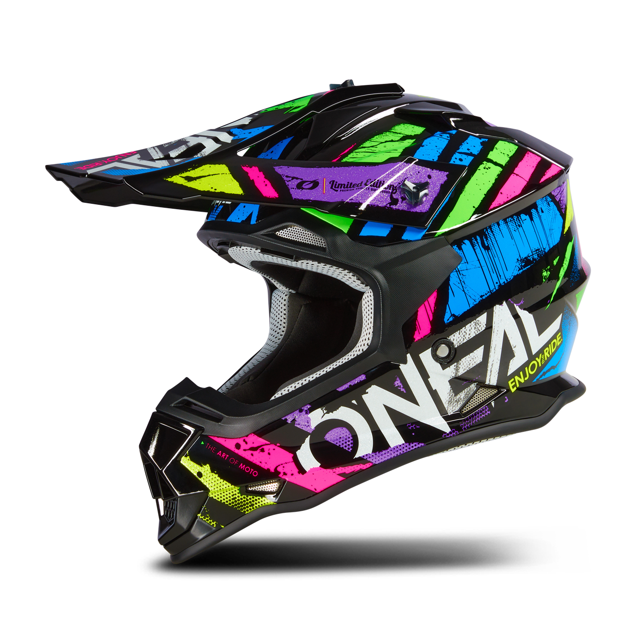 Casco de Cross O'Neal 2SRS GLITCH V.23