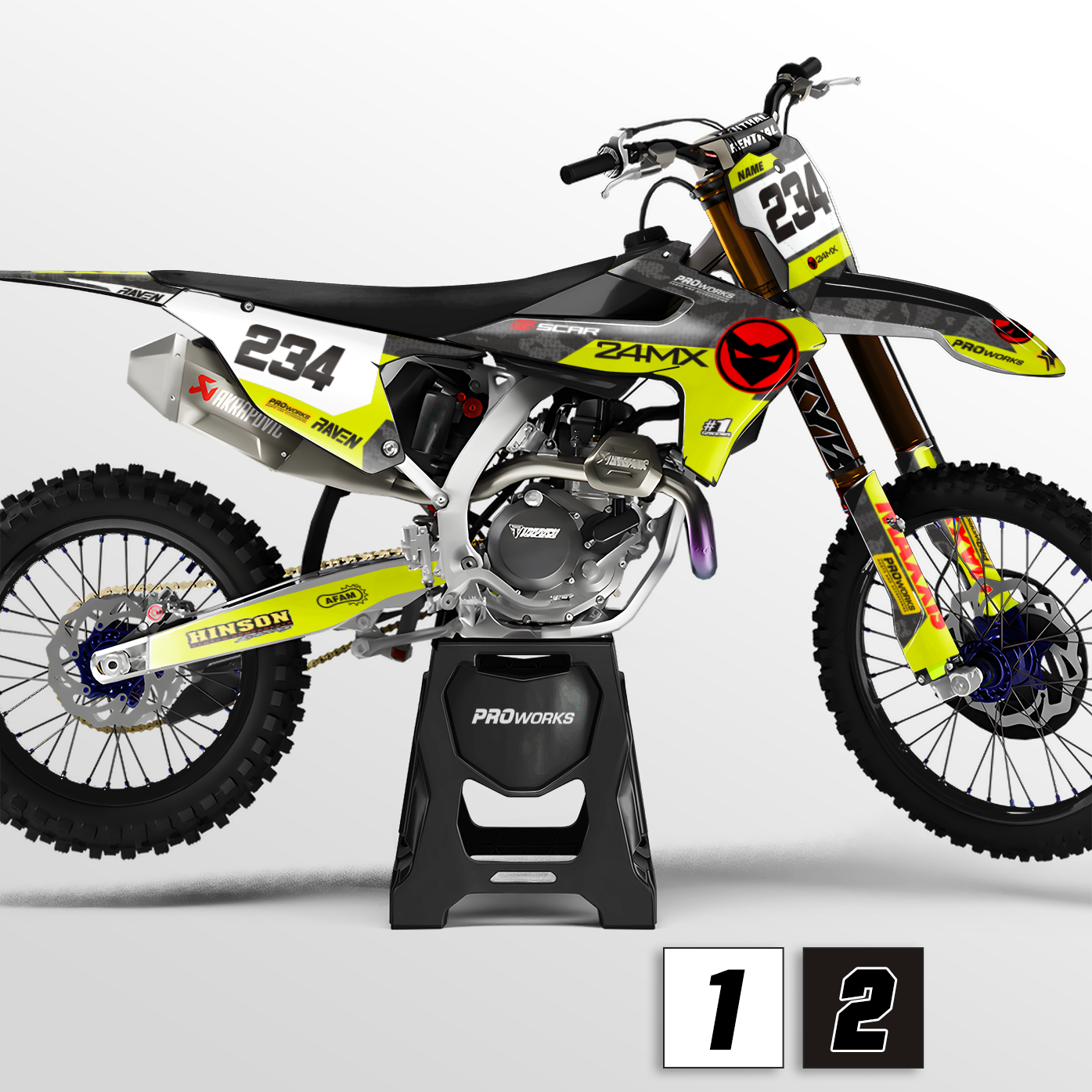 Triumph GrCam Decal Kit