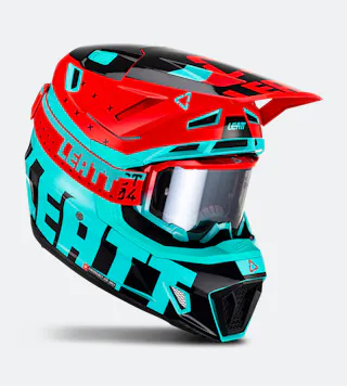 Kit Motokrosové Přilby Leatt Moto 7.5 V23 S Brýlemi