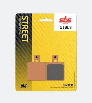 Pastilhas de Travão SBS Traseiras Cobre
