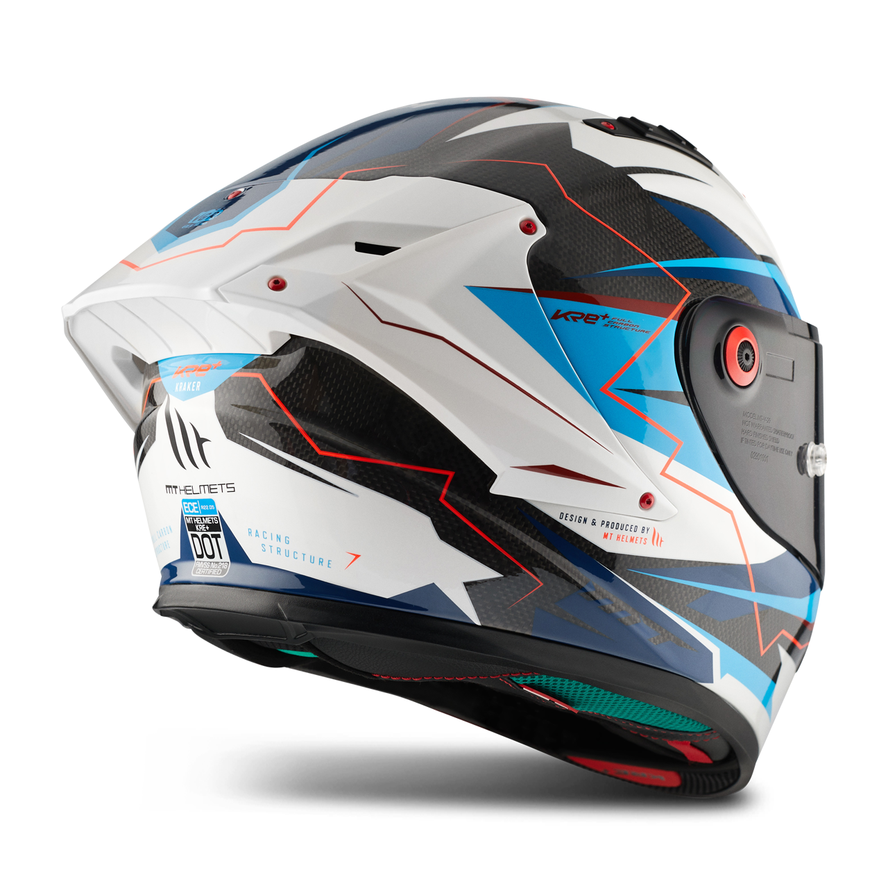 MT Kre+ Carbon Kraker Full Face Helmet