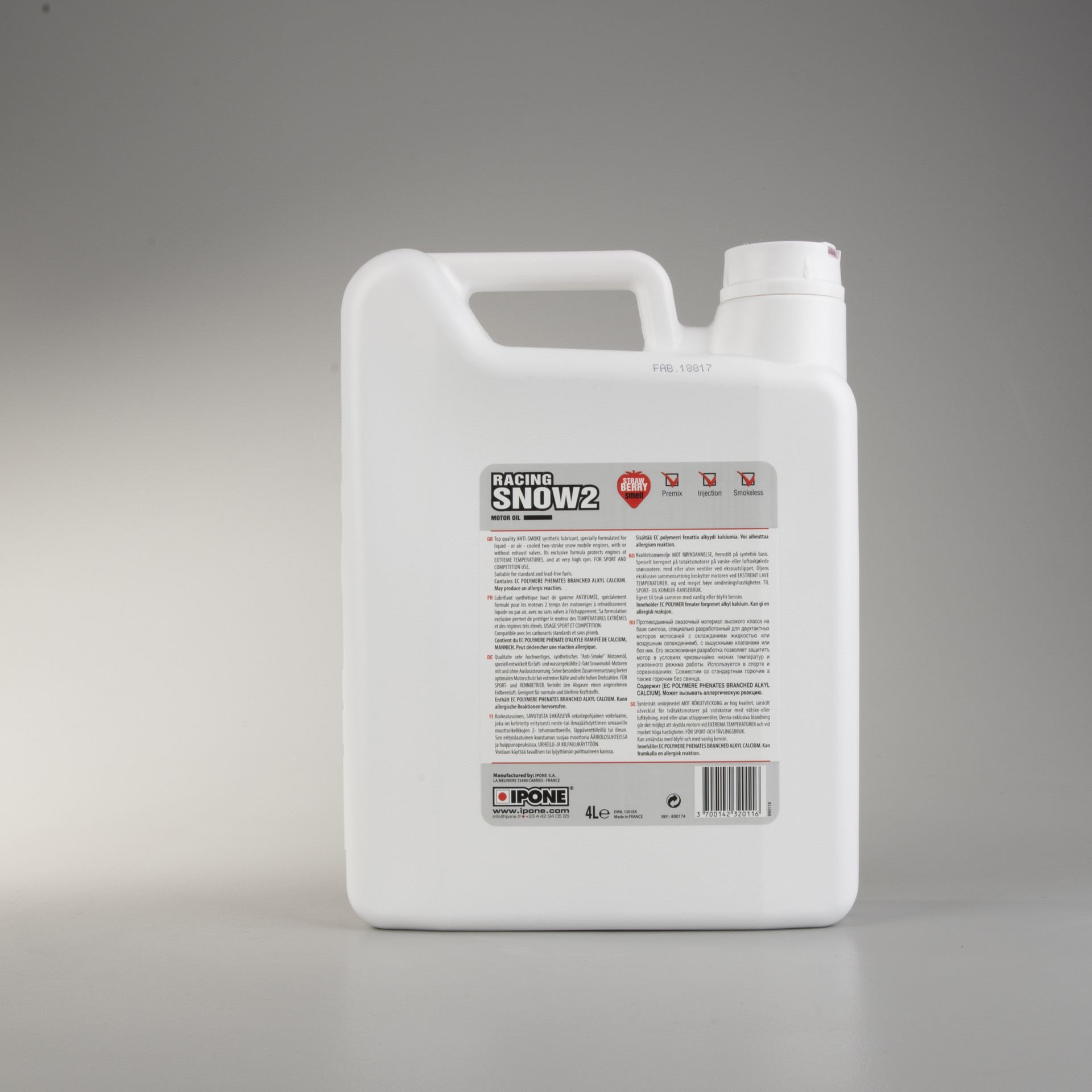 Ipone Snow Racing 2-Stroke Oil 1L / 4L