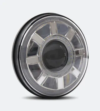 LED Priekšējais Lukturis CustomAcces Revolver Melns