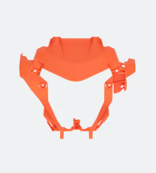 Onderzijde Koplampmasker Acerbis Oranje