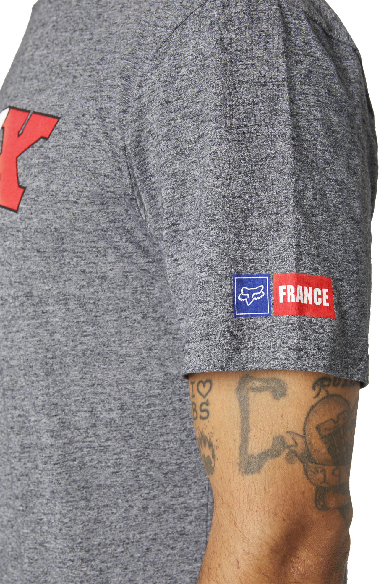 Camiseta FOX FR Flag SS Premium Jaspeado