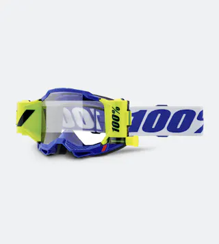 Motokrosové Brýle 100% ACCURI 2 FORECAST Roll-Off – Čirá Čočka