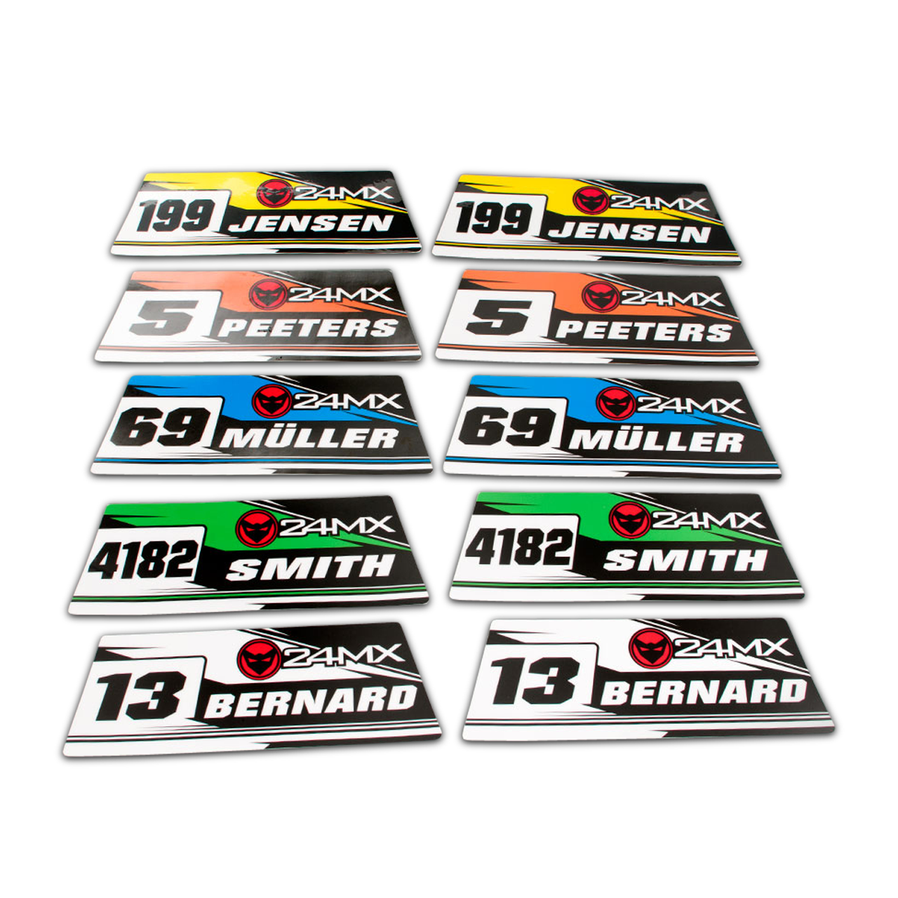 24MX Personalised Bike Stand Decals