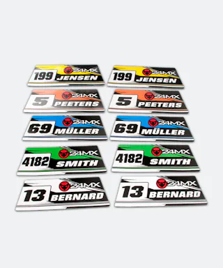 24MX Personalised Bike Stand Decals