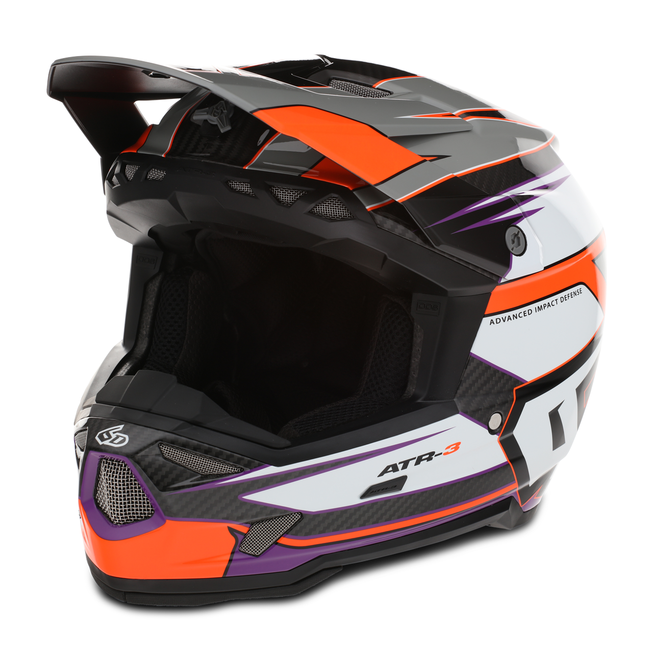 Čelada MX 6D ATR-3 Hyper