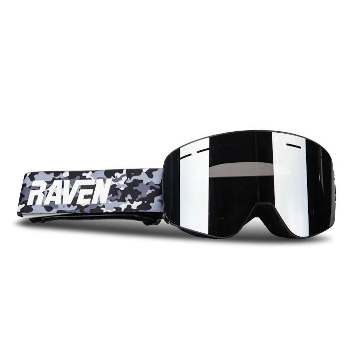 Sneeuwscooterbril Raven Edge VentMax Magnetic Camo