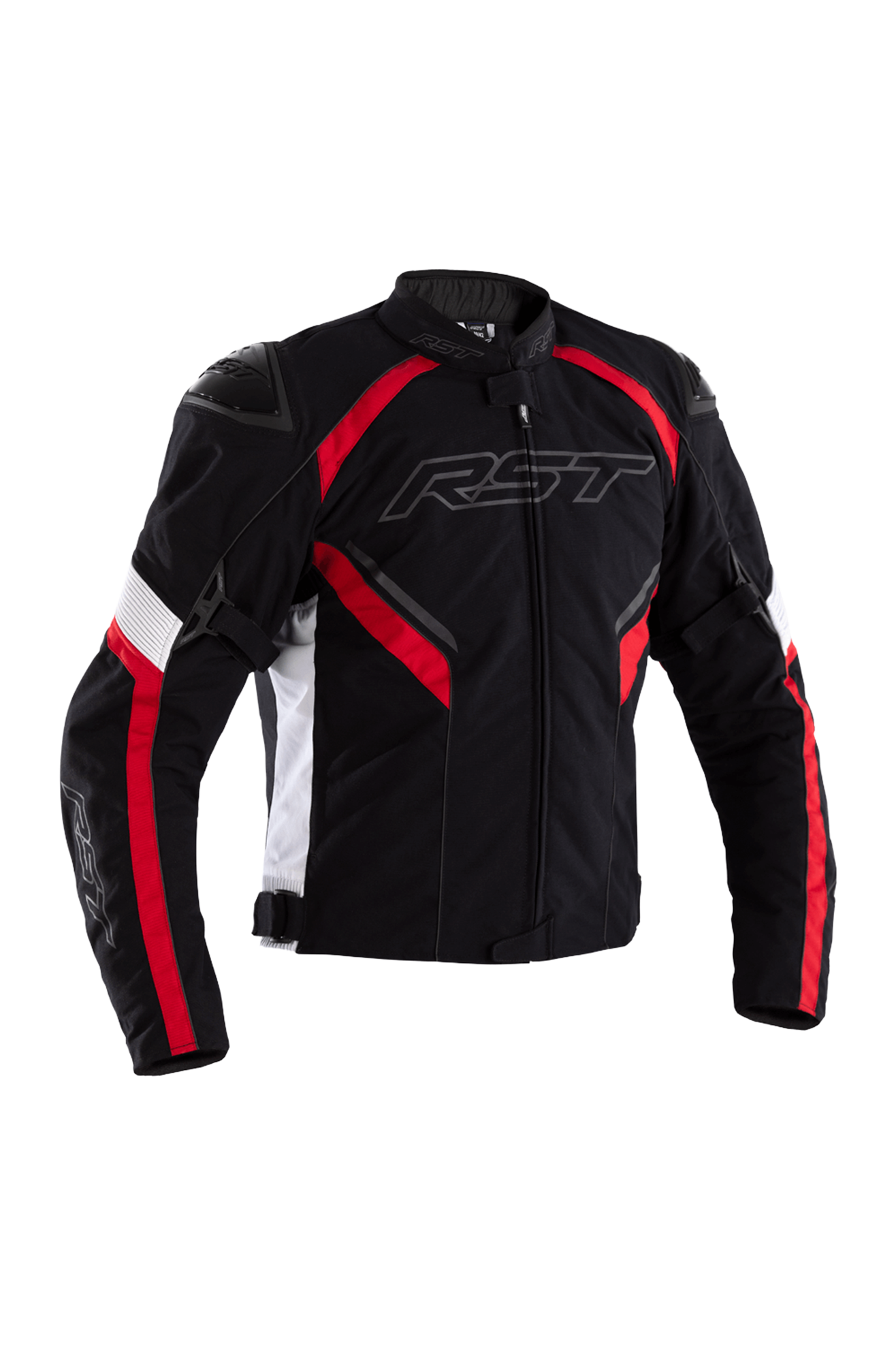 RST Sabre Airbag Tex Motorcycle Jacket Red - Now 20% Savings - xlmoto.co.uk