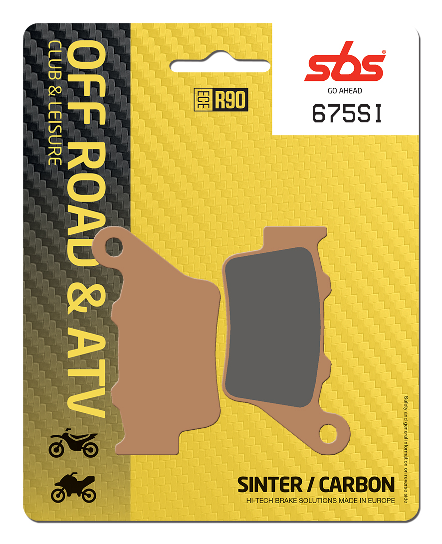 Remblokken Achter SI Sintered SBS