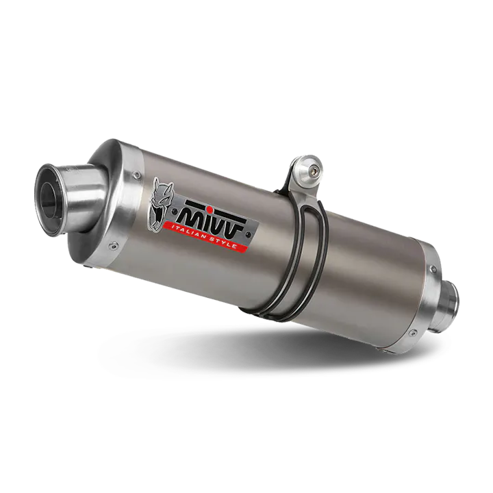 Slip-On Uitlaat Mivv Oval Titanium