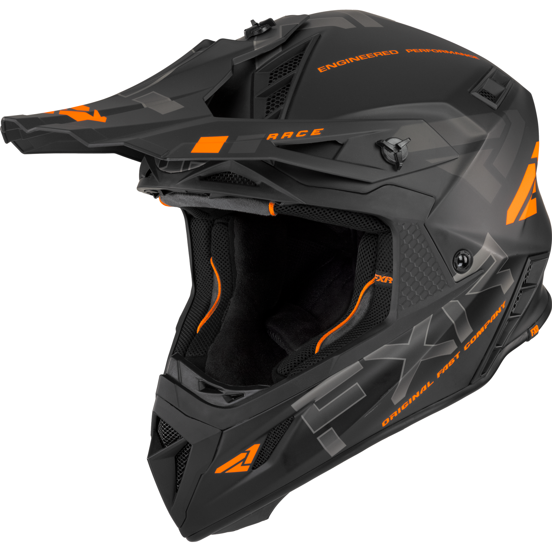 Casco de Cross FXR Helium Race Div Fidlock