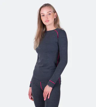 Langærmet Undertrøje Raven Merino