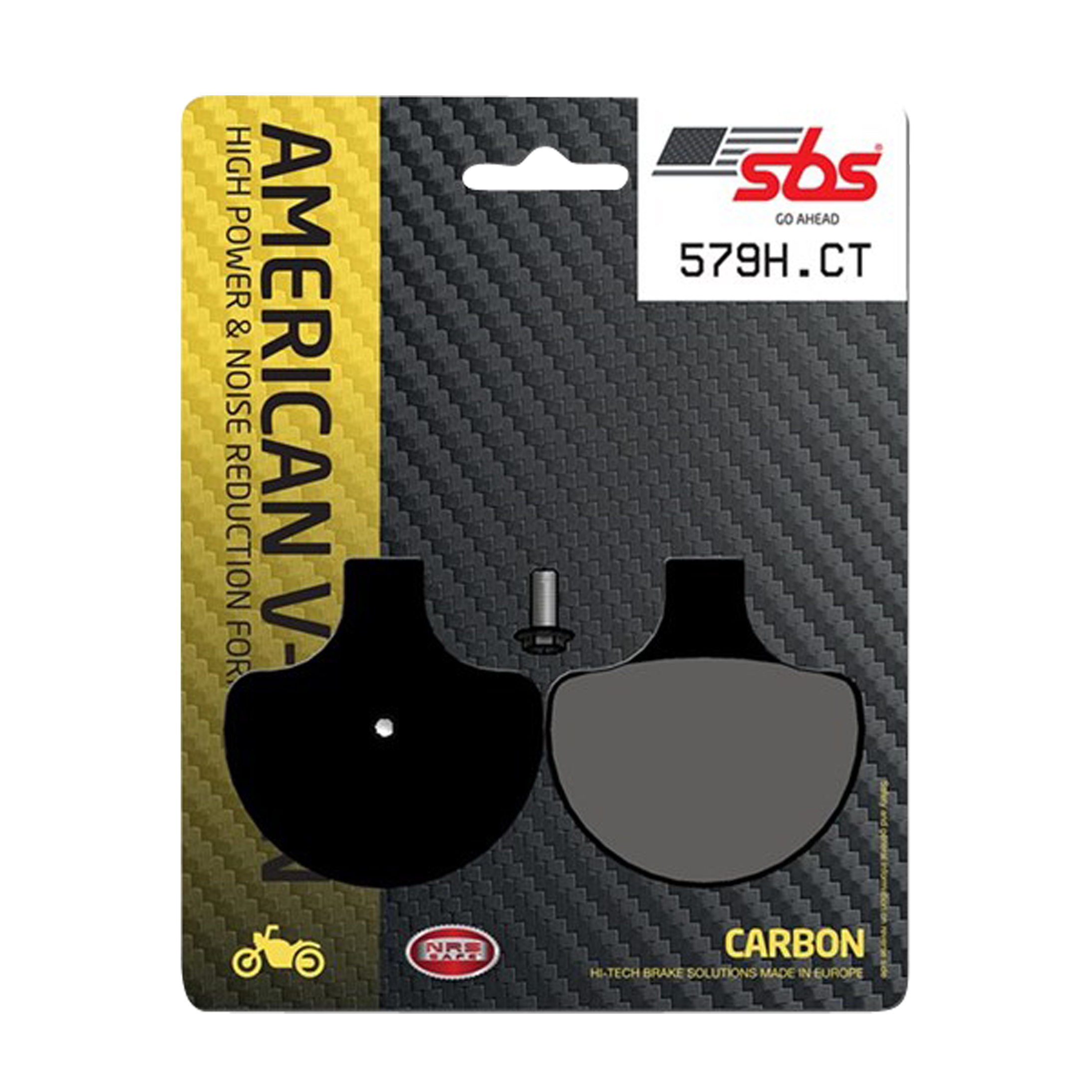 SBS Brake Pads Front Black