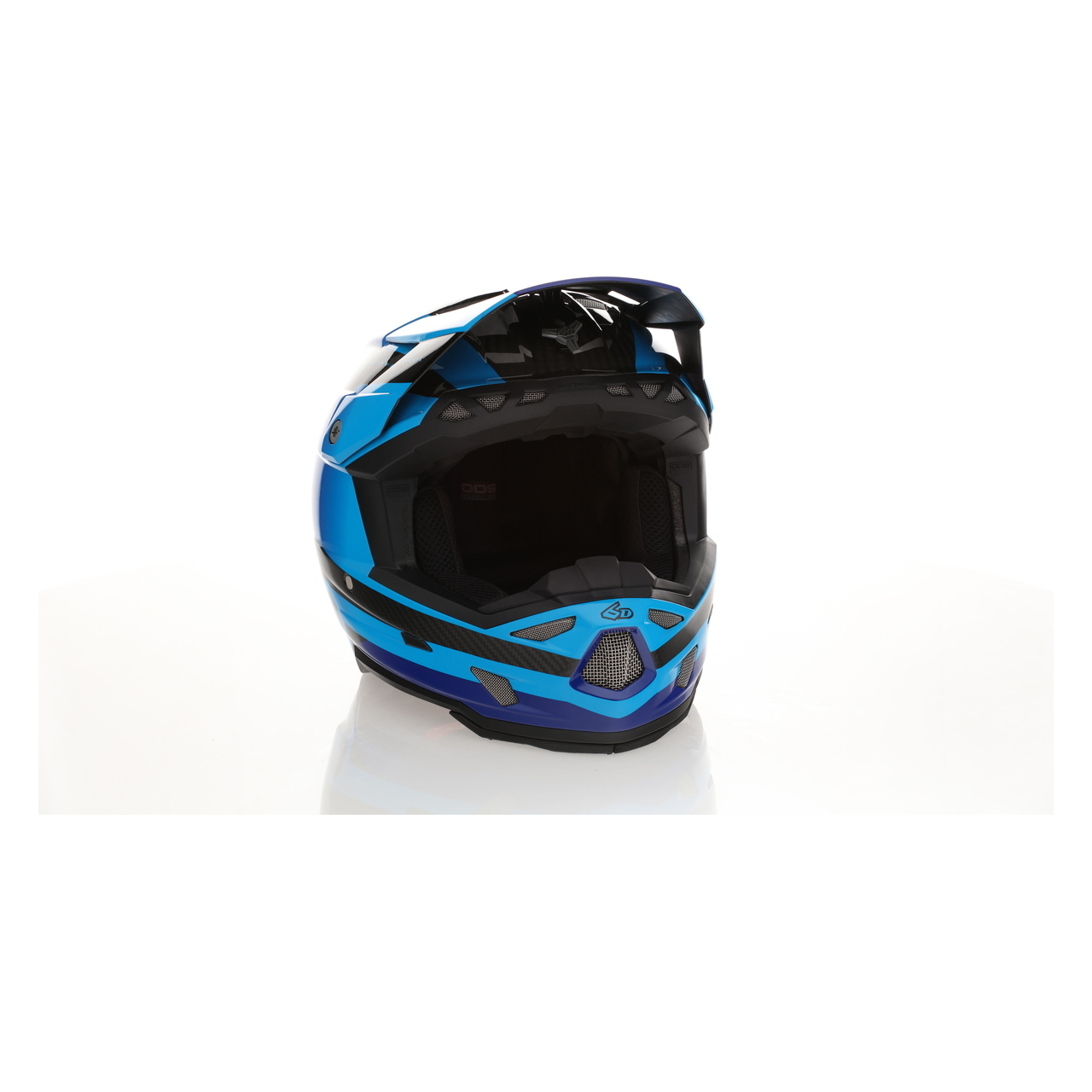Casco MX 6D ATR-3 Pure FIM