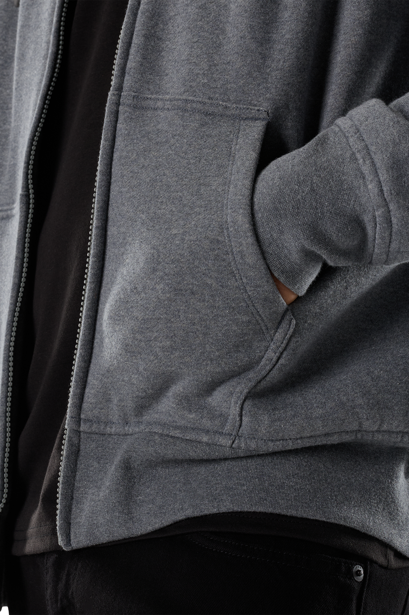 FOX Head Sasquatch Zip Hoodie