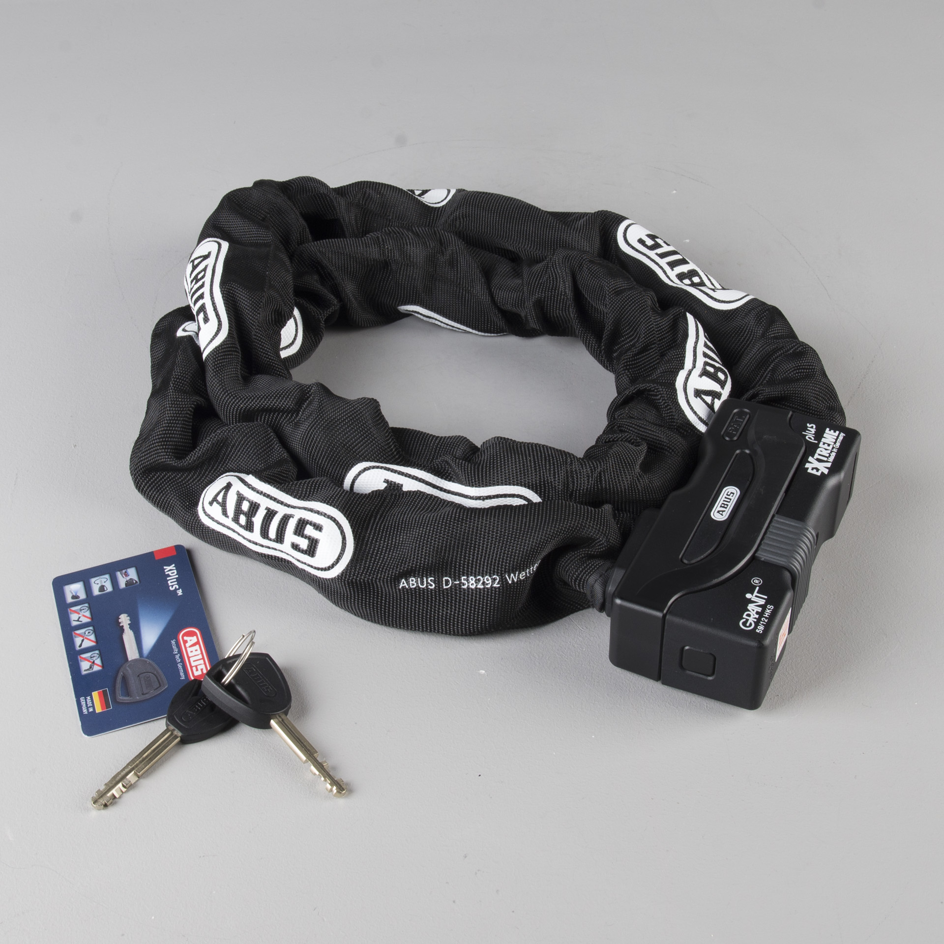 ABUS Extreme Plus チェーンロック ABUS Granite Extreme Plus 59 Chain Lock 170cm | 24MX