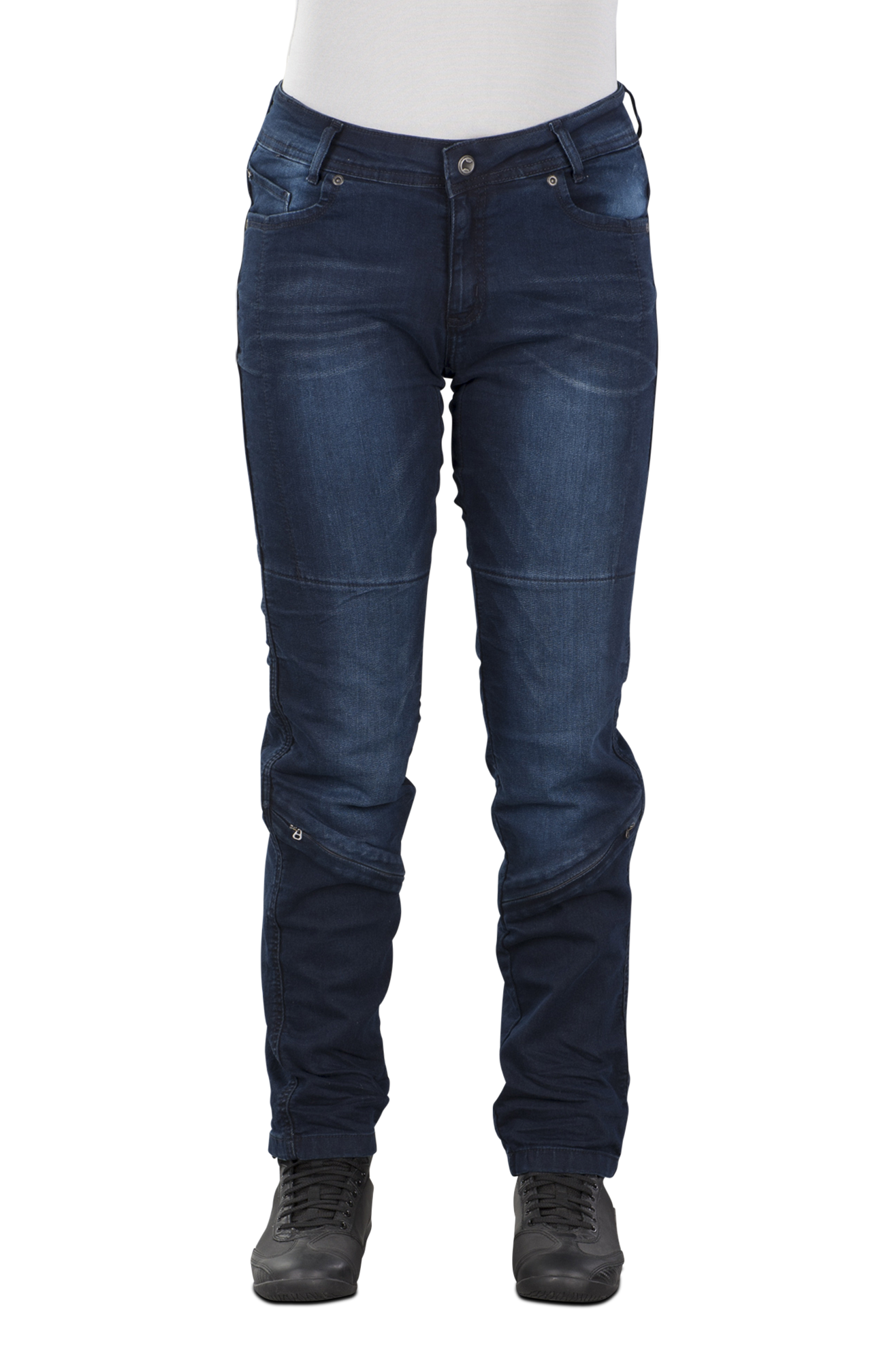 Vaqueros de Moto Mujer Macna Jenny Slim