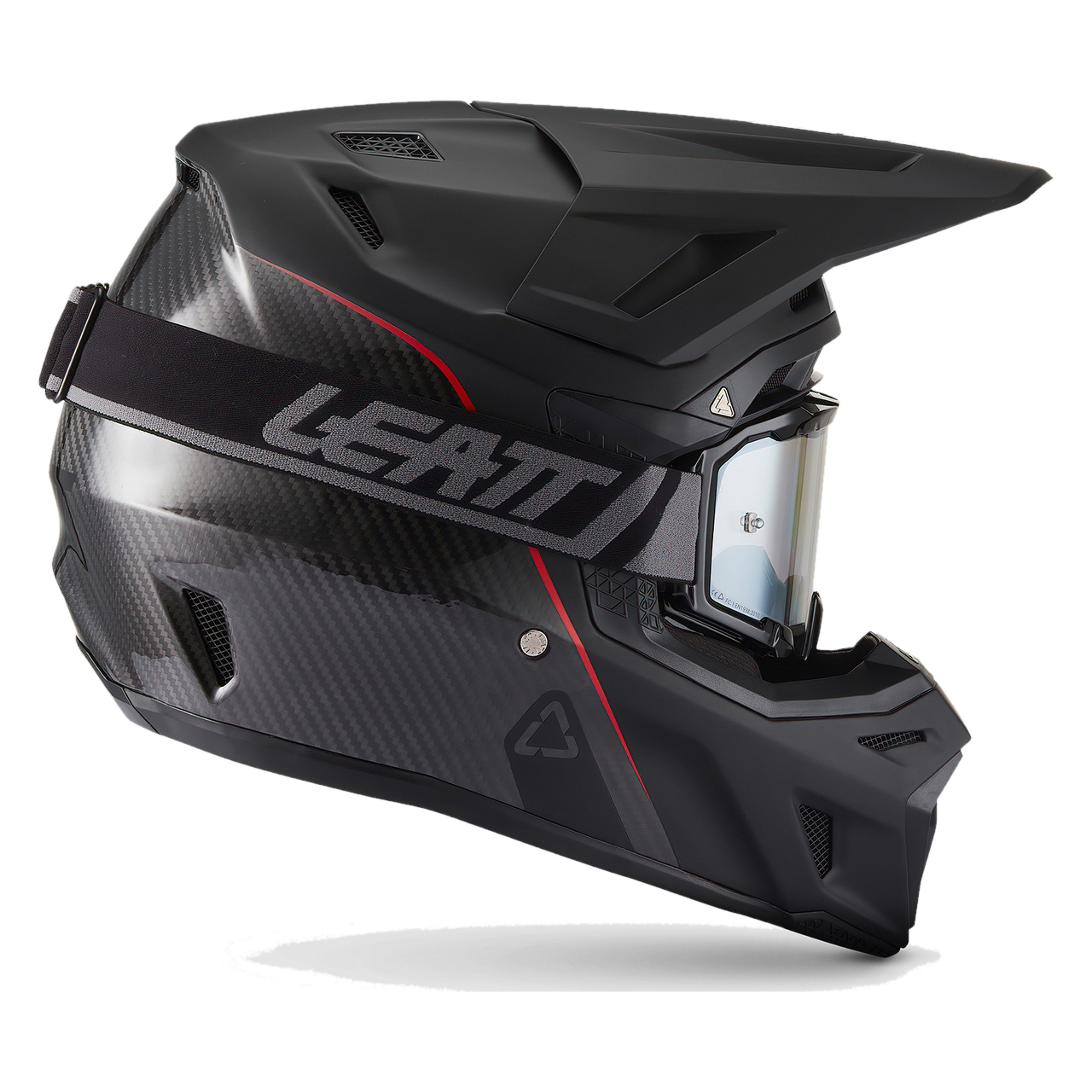 Crosshelm-Kit Leatt 9.5 FIM V.27 met Velocity 6.5 Iriz Bril