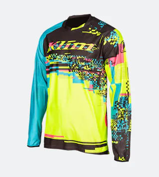 Camiseta de Cross Klim XC Lite Digital Chaos