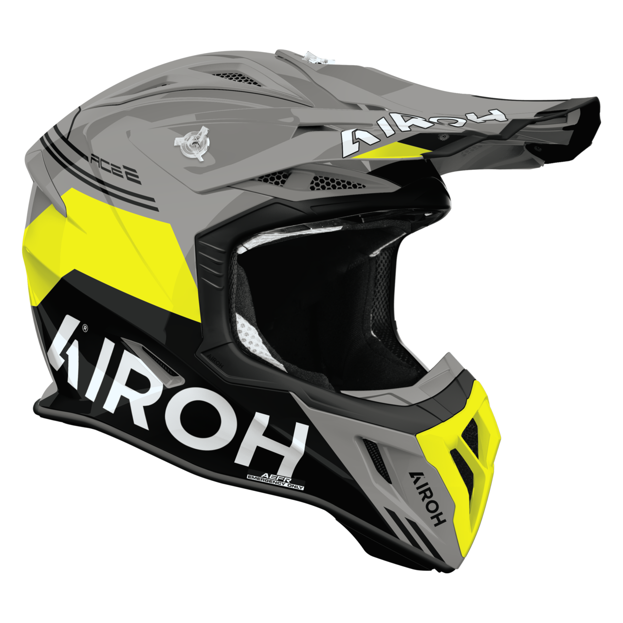 パトリシア！！Airoh Aviator エースフルフェイスヘルメット Airoh Aviator Ace 2 Fury MX Helmet (2026) | 24MX