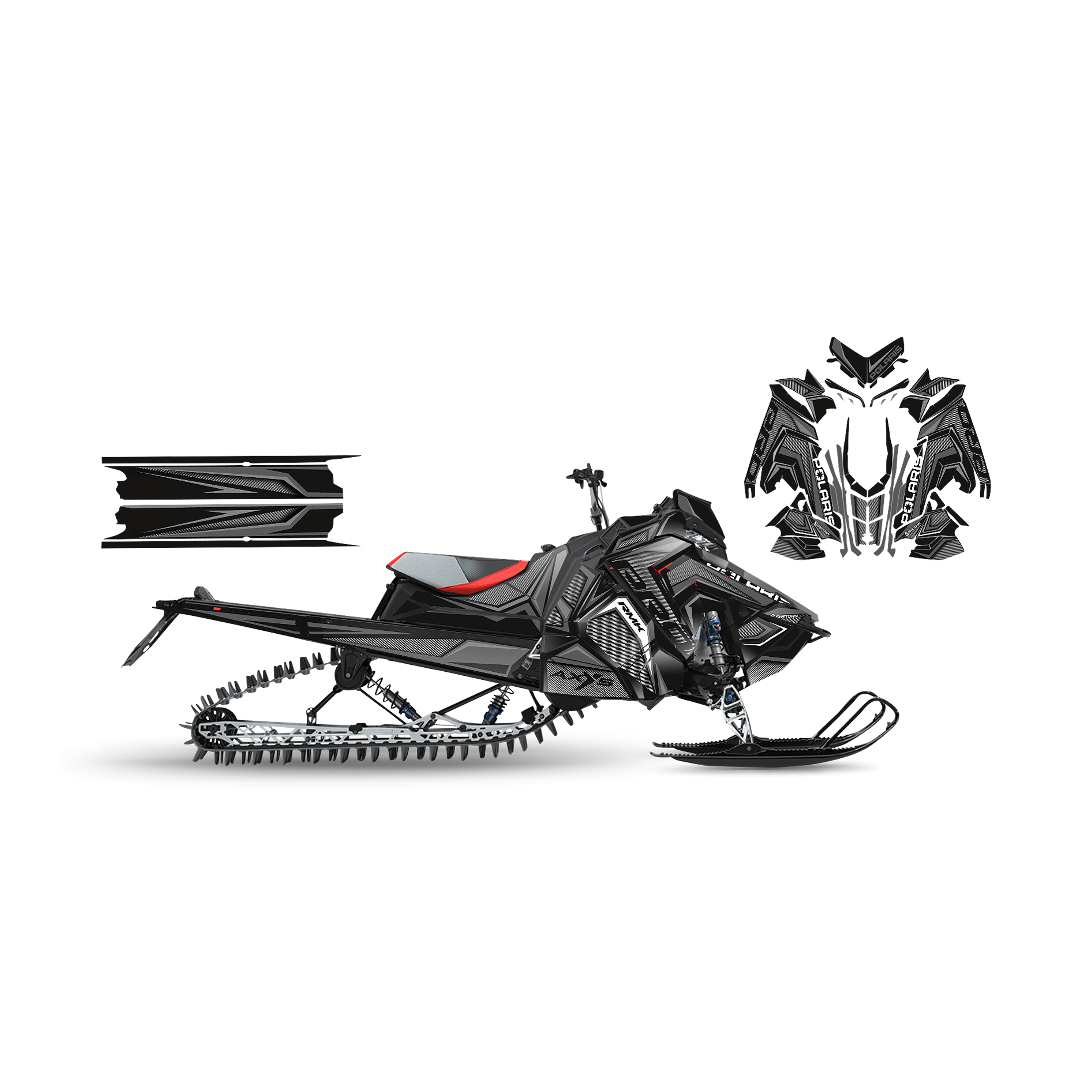 Tarrasarja SweTown Team-Racer-20-Pro-Harmaa