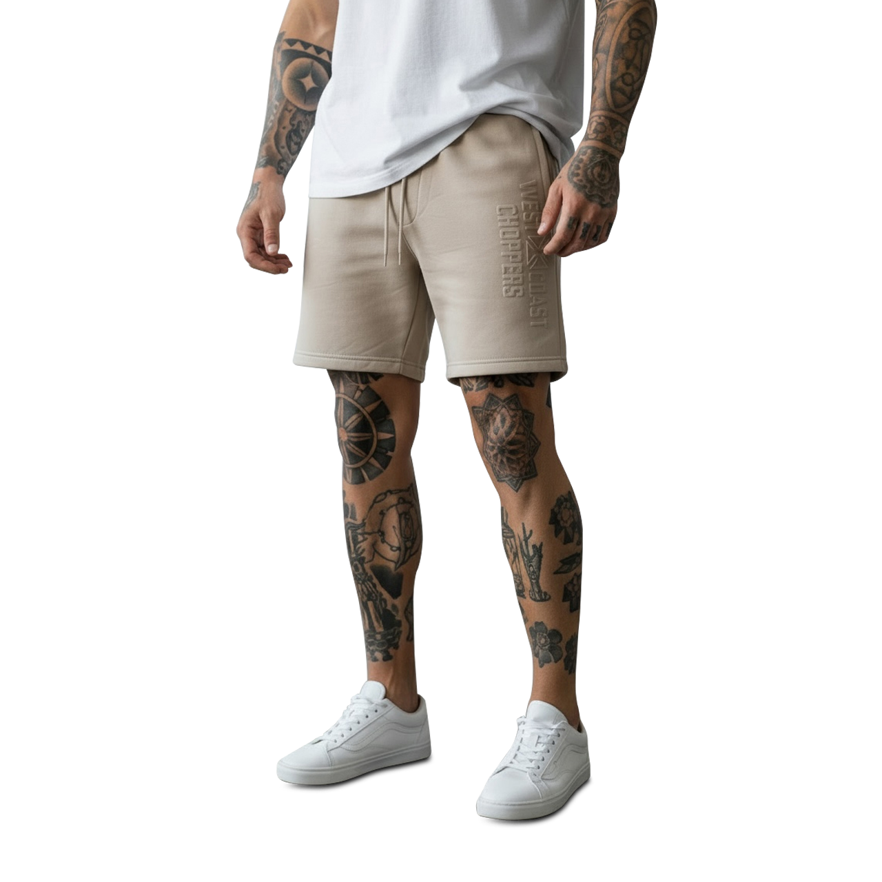 West Coast Choppers Embossed Shorts