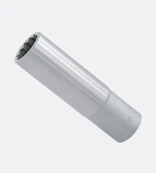 Unior 1/2" Long-Model 12-Point Socket