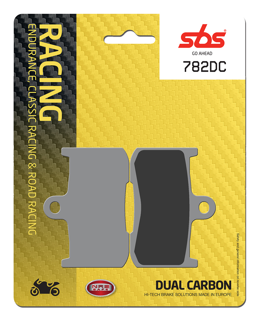 SBS DC Dual Carbon Brake Pads Front