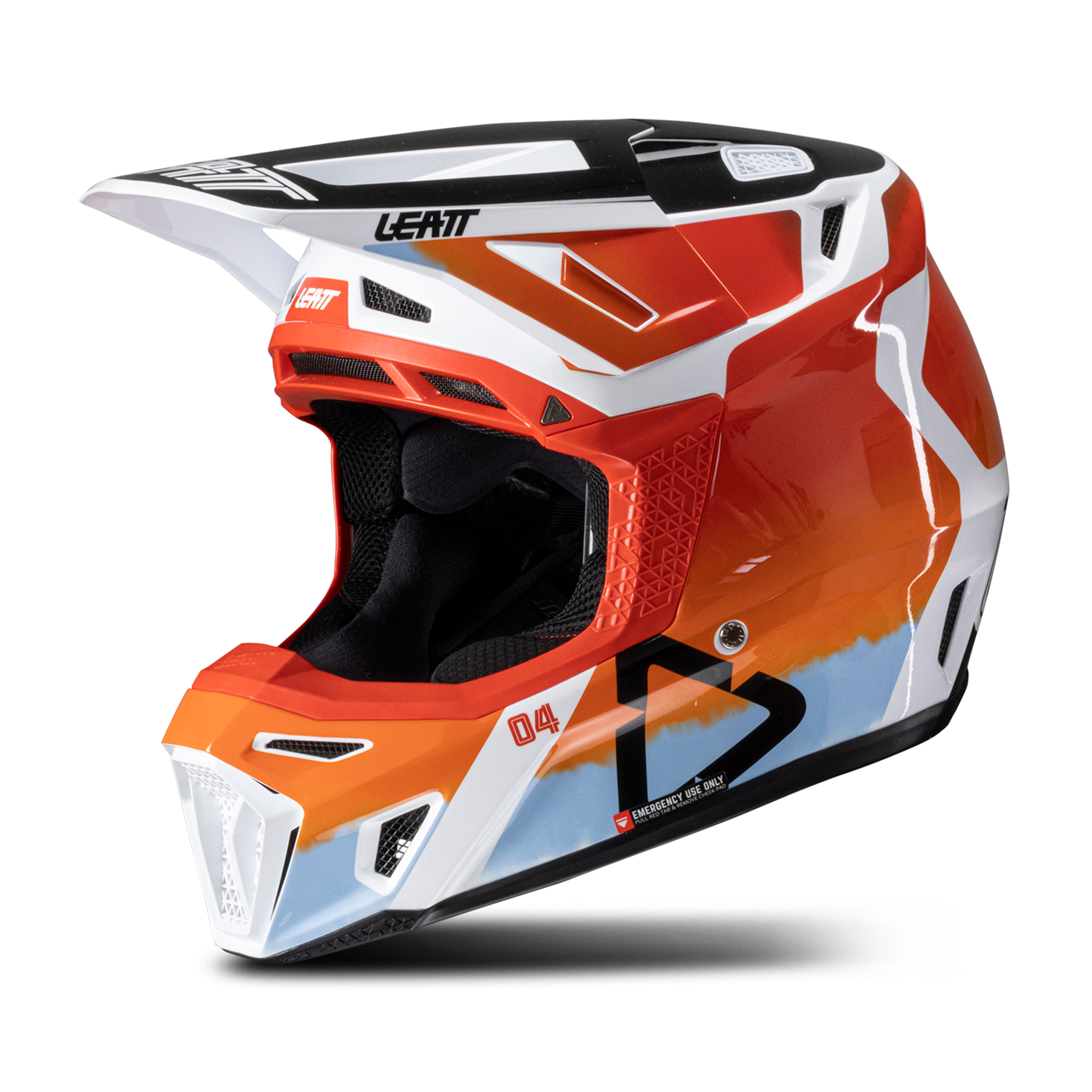Kit Casco MX Leatt Moto 8.5 V25 Con Gafas
