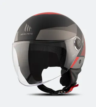 MT Street Poke Open Face Helmet