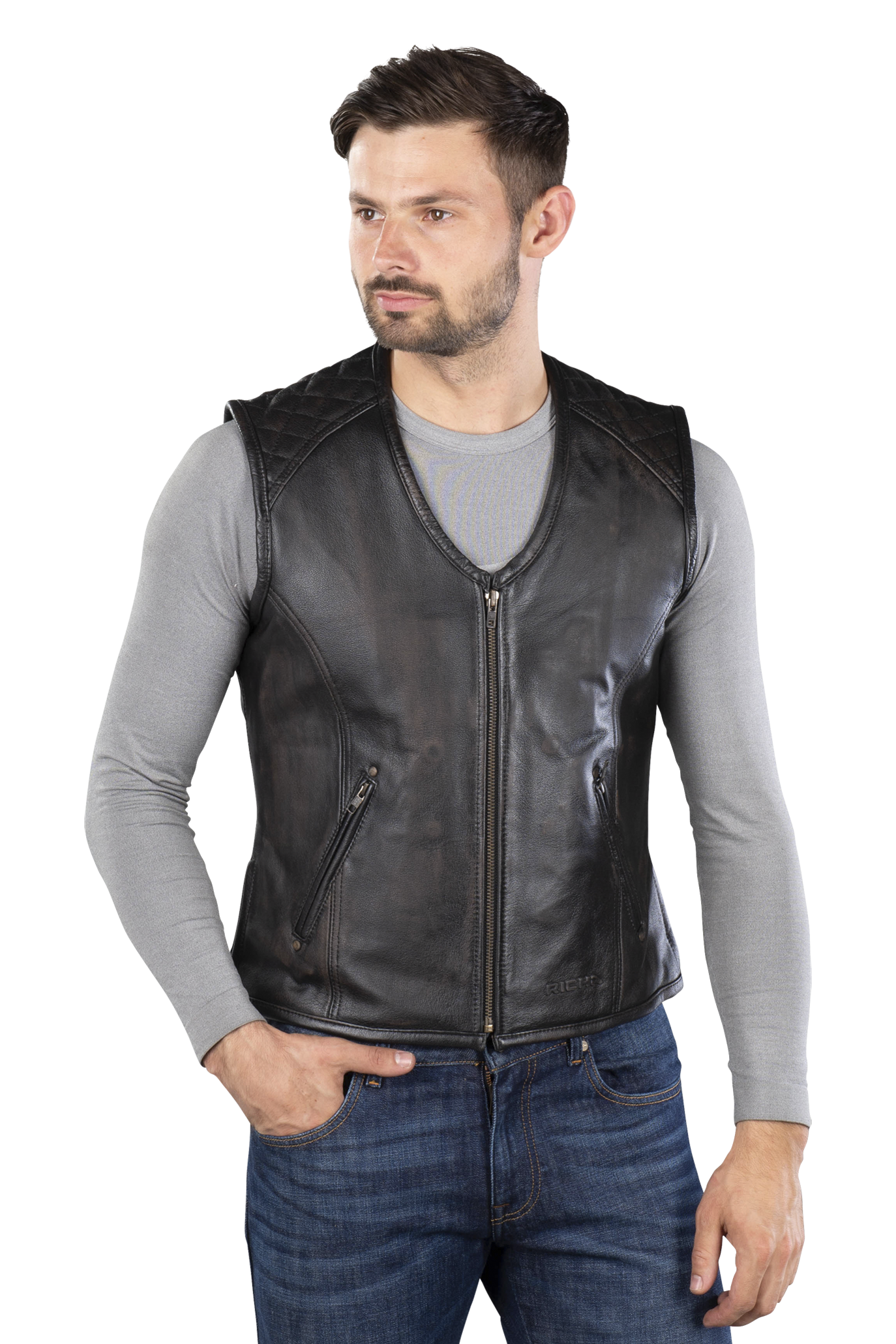 Vest Richa Colt Vintage Leer
