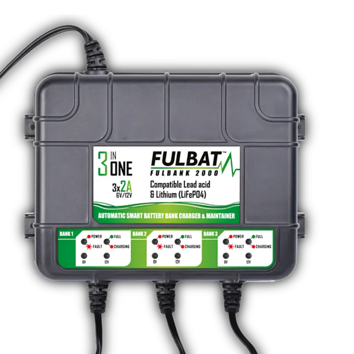 Acculader Fulbat FULBANK 2000 Bank