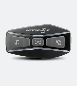 Interphone U-Com 4 single-pack Intercom Black