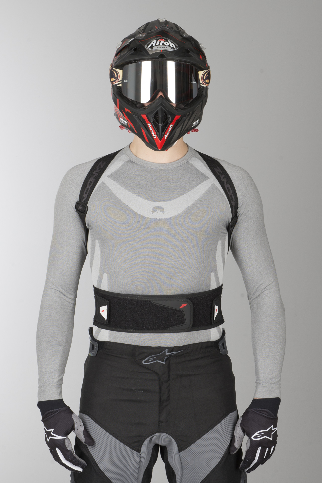 Zandonà Hybrid Pro x8 Back Protector Black