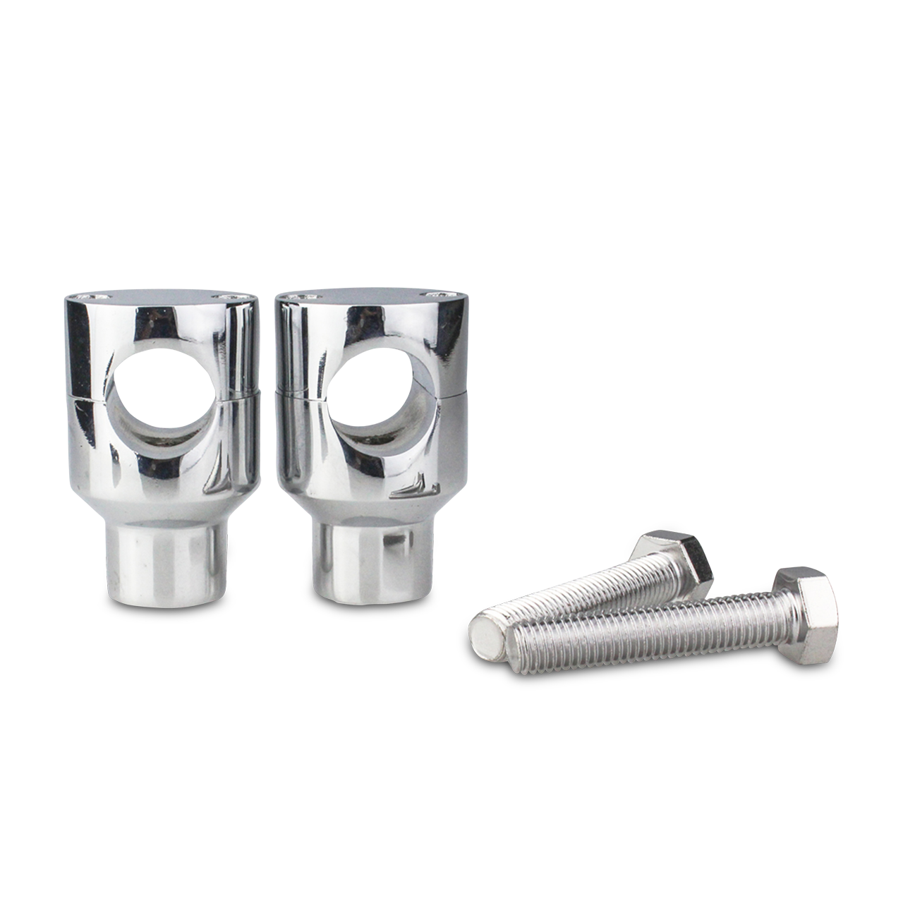 CustomAcces H-D Handlebar Risers Chrome 45x75x45mm