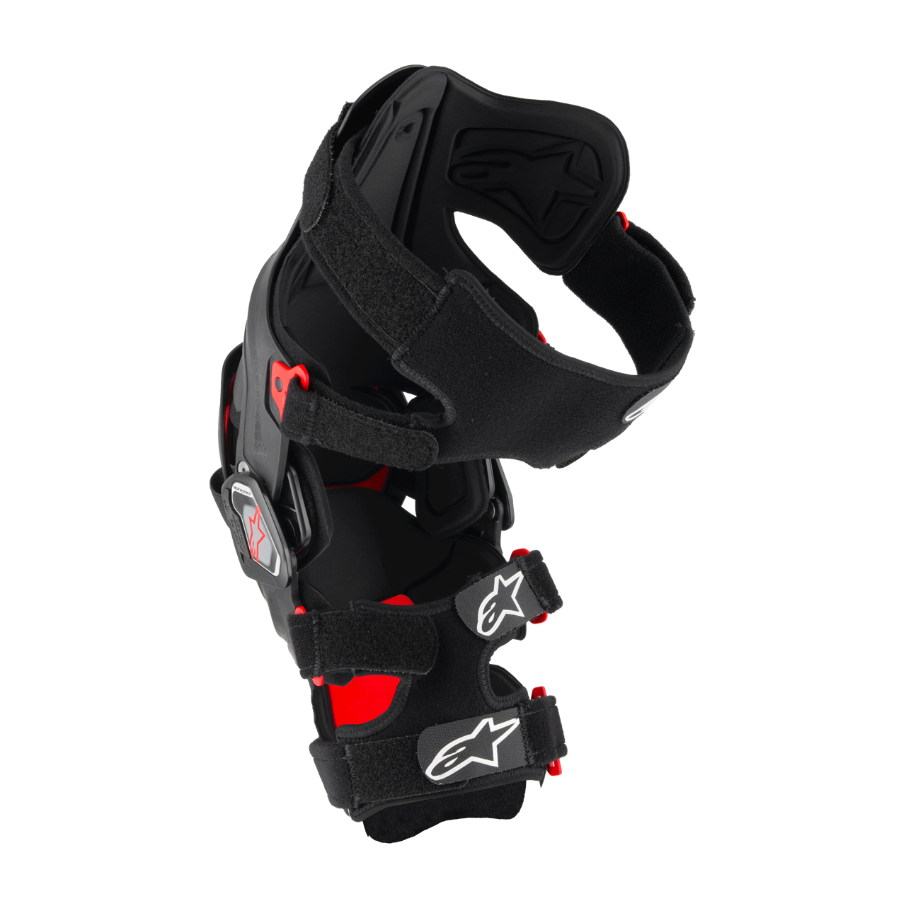 Rodillera de Cross Alpinestars RK-7 PLASMA Negro-Rojo