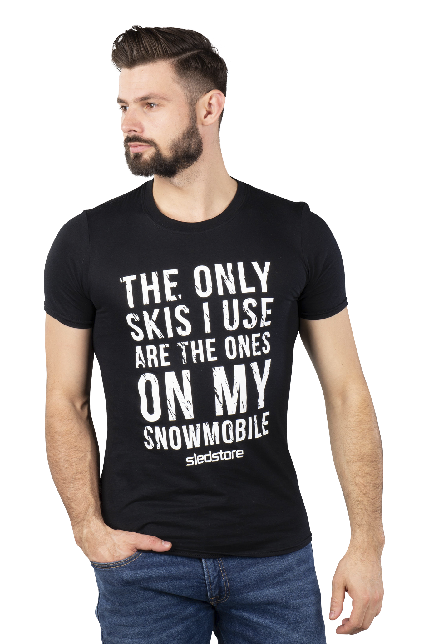 T-shirt Sledstore Ski-