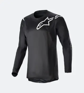 Camiseta de Cross Alpinestars Racer Graphite Reflectante