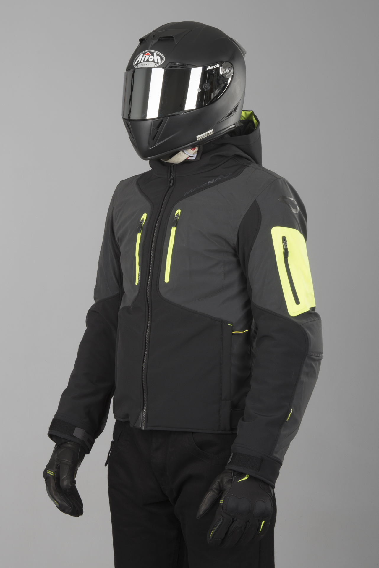 Chaqueta Softshell de Moto Macna Aytee Night Eye