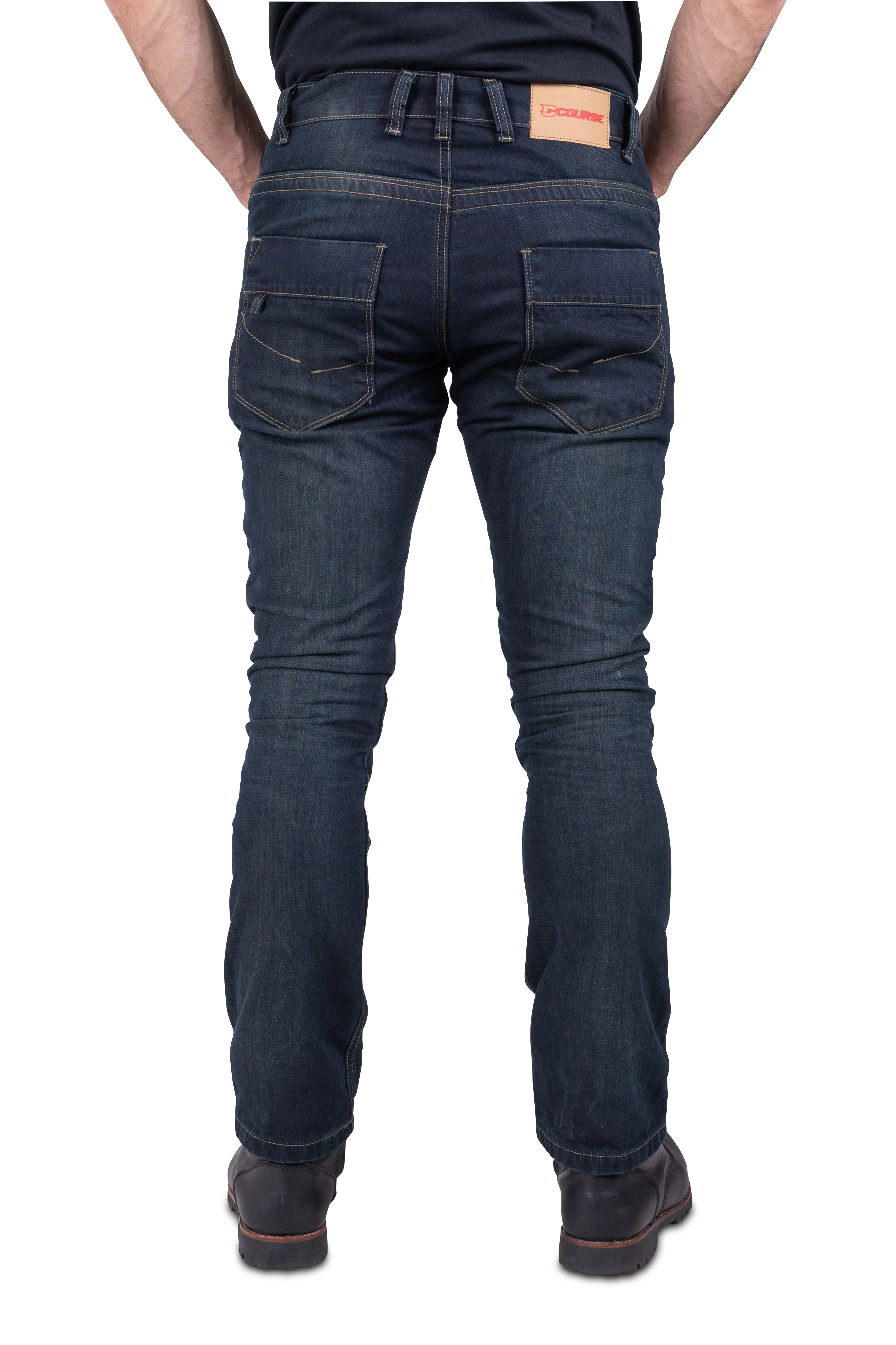 Motorjeans Course Drift Aramide-Versterkt Straight/Regular Fit