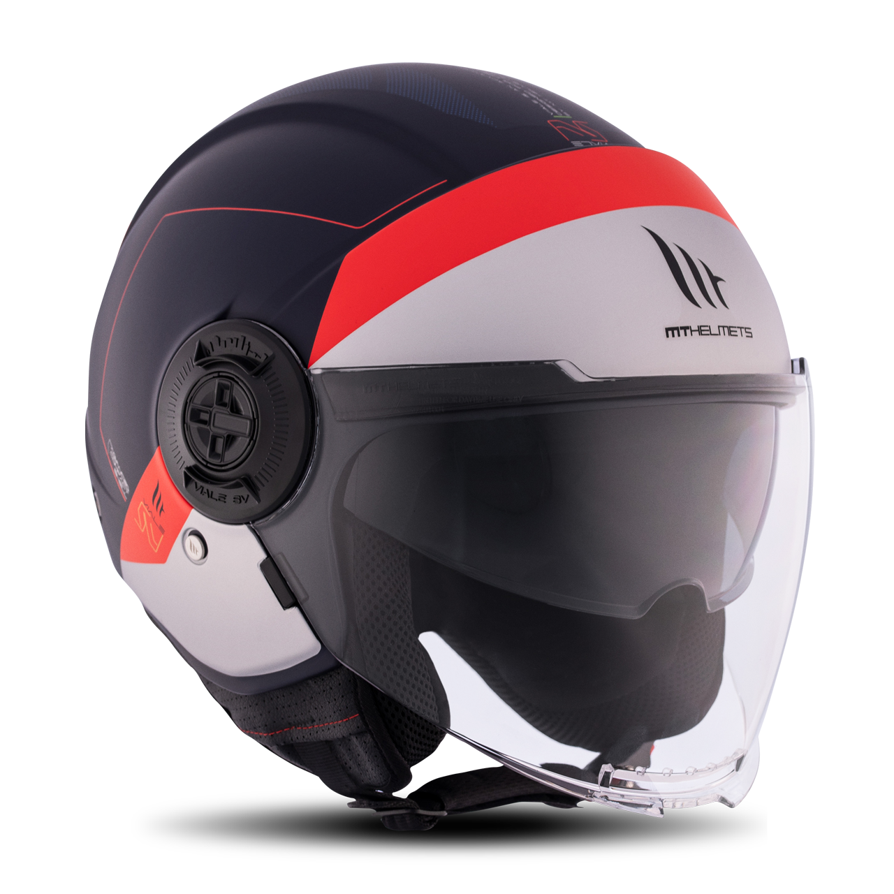 MT Viale SV S 68 Unit Open Face Helmet