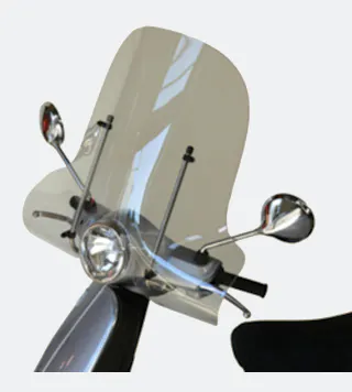 V-Parts Standard Scooter Windshield